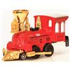 Image 1 : LOCOMOTIVE RED DIECAST DISPLAY MODEL TRAIN ENGINE