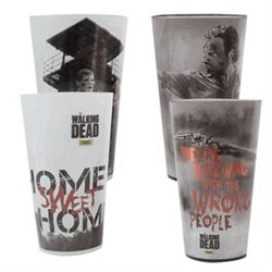 WALKING DEAD 2 PIECE PINT GLASS SET