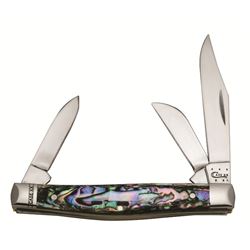 CASE ABALONE 3.25" KNIFE