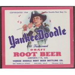 Yankee Doodle Draft Root Beer Label