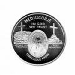 Silver Bullion 1 oz Round - Medjugorjes Apparitions Of