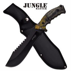 15" FULL TANG CAMOUFLAGED HANDLE MACHETE