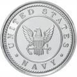 US Navy .999 Silver 1 oz Round