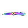 Image 1 : KERSHAW RAINBOW COLORED RAZOR EDGE KNIFE OVERALL LENGTH