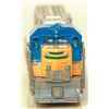 Image 2 : LOCOMOTIVE BLUE AND GREY DIECAST DISPLAY MODEL TRAIN EN