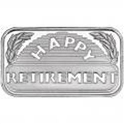 Retirement 2015 .999 Silver 1 oz Bar
