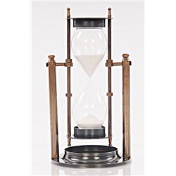 BRASS REVOLVING SANDTIMER