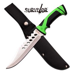 12.75" FULL TANG STAINLESS STEEL FIXED BLADE KNIFE