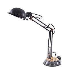ALUMINUM BRASS TABLE SPRING LAMP