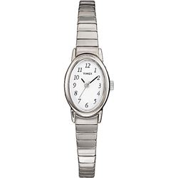 TIMEX SILVER TONE STAINLESS STEEL WOMENS WATCH