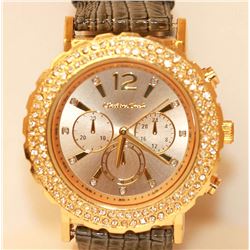 WOMENS WATER RESISTANT MONTRES CARLO WRIST WATCH