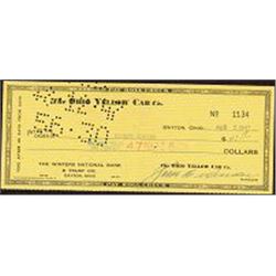 Yellow Cab Check