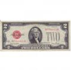 1928 Series $2 small size legal tender note XF-AU