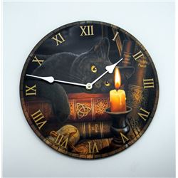 Lisa Parker designer Witching Hour Clock 12"