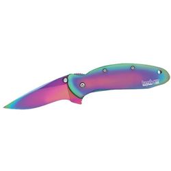 KERSHAW RAINBOW SCALLION FOLDING KNIFE OVERALL LENGTH: