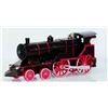 Image 2 : LOCOMOTIVE RED AND BLACK DIECAST DISPLAY MODEL TRAIN EN