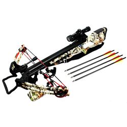 175LBS WOODLAND CAMOUFLAGE COMPOUND HUNTING CROSSBOW