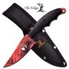 Image 1 : ELK RIDGE PINK CAMOUFLAGED FIXED BLADE KNIFE