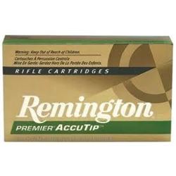(AMMO) REMINGTON PRA30RAR1 Premier 30 Rem AR AccuTip Boat Tail 125 GR (100 ROUNDS) 047700401003