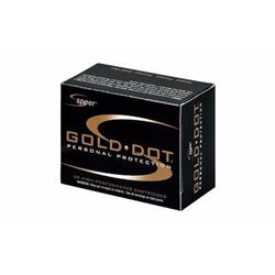 (AMMO) SPR GOLD DOT 38S+P 135G HP SB (200 ROUNDS) 076683239211