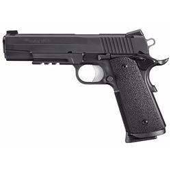 *NEW* SIG SAUER 1911 TACOPS 45 ACP 5" 8+1 NS Ergo XT Grip Black 798681422517