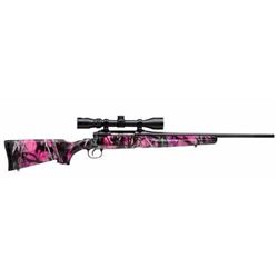 *NEW* Savage Axis XP Youth Bolt 223 Rem 20" 3+1 Muddy Girl Syn Stk Blk w/Scope 011356199751