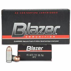 *AMMO* CCI/BLAZER 45ACP 230GR FMJ (500 ROUNDS) 076683035707