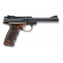 _NEW!_ BROWNING BUCK MARK PLUS UDX SA 22 LR 5.5" 10+1 Wood Grip Black 023614043362