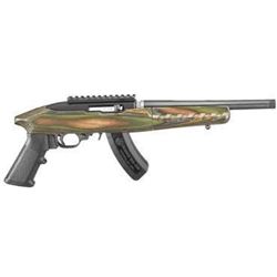 _NEW!_ RUGER 22 CHARGER TAKEDOWN Pistol Lever 22LR 10" TB 15+1 Grn/Brn Lam Stk Blk 736676049189