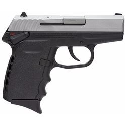 _NEW!_ SCCY CPX-2 Gen 2 DAO 9mm 3.1" 10+1 NMS Blk Grip/Frame SS Slide 857679003036