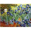 Image 1 : (ART) "Irises" - Vincent Van Gogh (FL1224VGH-24) (17-DR892)