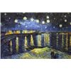 Image 1 : "A Starry Night Over The Rhone" - Vincent Van Gogh 20"h x 24"w (50x60cm) MO2337VGH-20
