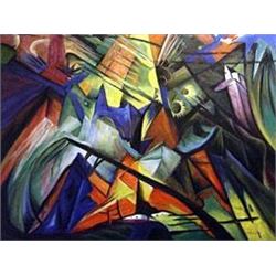  A Tyrol  - Franz Marc  20 h x 24 w (50x60cm) MO2333MAR-20