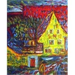 "Casa Verde" - Ernst Ludwig Kirchner 20"w x 24"h (50x60cm)MO5117KIR-20