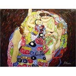  Death And Life  - Gustav Klimt 20 h x 24 w (50x60cm) MO2112KLI-20