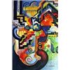 Image 1 : "Colored Composition" - August Macke 48"w x 72"h (120x180cm) MO2148MAC-20