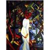 Image 1 : "Few In The Forest" - August Macke 48"w x 72"h (120x180cm) MO2804MAC-20
