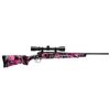 Image 1 : Savage Axis XP 223 Rem 20" 3+1 Muddy Girl Pink Camo w/Scope 011356199751