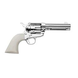 TRADITIONS FRONTIER 1873 SINGLE ACTION GEN II 45 COLT NKL/WHITE 5.5" 040589018300