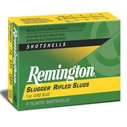 Remington Slugger Rifled Slugs 12ga 3" 1oz 125 Rounds UPC 047700029702