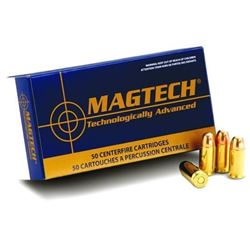 Magtech Sport Ammo 40 S&W 180 Grain Full Metal Jacket 990 fps 500Rounds 754908160013