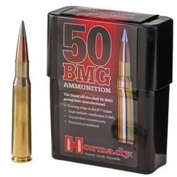 Hornady Match A-Max 50 BMG 750 GR 50 Rounds UPC 090255382709