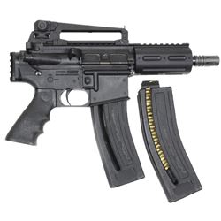 Chiappa MFour-22 Pistol SA 22LR 6" 28+1 Black Syn Pistol Grip Black 752334194213
