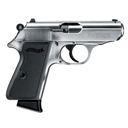 WALTHER ARMS 22LR 3.35" 10RD Black Synthetic Grips Nickel 723364200267