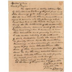 Elisha Pease, John Wharton, and John Cumings