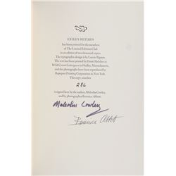 Malcolm Cowley and Berenice Abbott