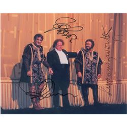 Luciano Pavarotti and Placido Domingo