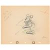 Image 1 : Mickey Mouse production drawing from On Ice