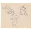 Image 1 : Doc model sheet drawing from Snow White and the Seven Dwarfs