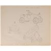 Image 1 : Donald Duck production model sheet drawing from Donald’s Tire Trouble